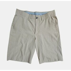 Under Armour Mens Loose Chino Golf Shorts 30x10 Flat Front Active Casual Outdoor